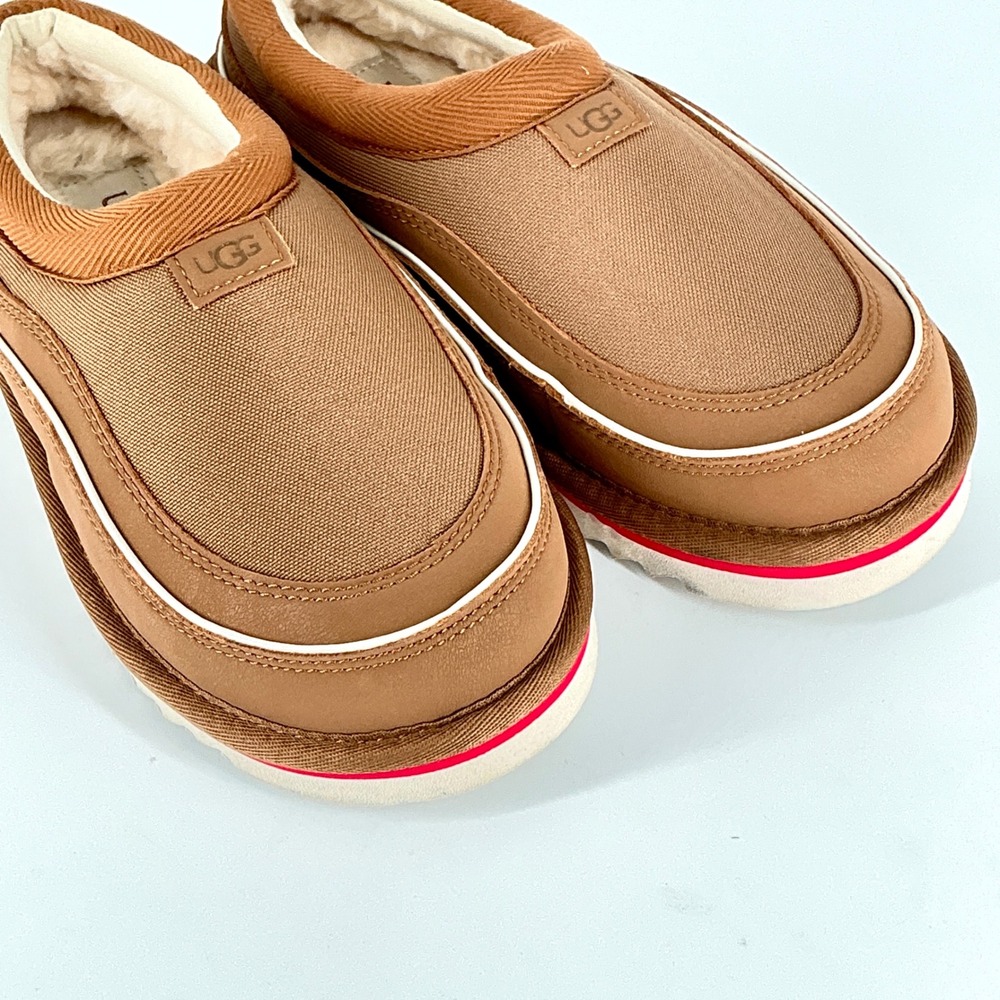 UGG Mens Size 6 Tasman Hybrid Slipper Sneakers Chestnut Tan NEW Cali‎ Wave $137